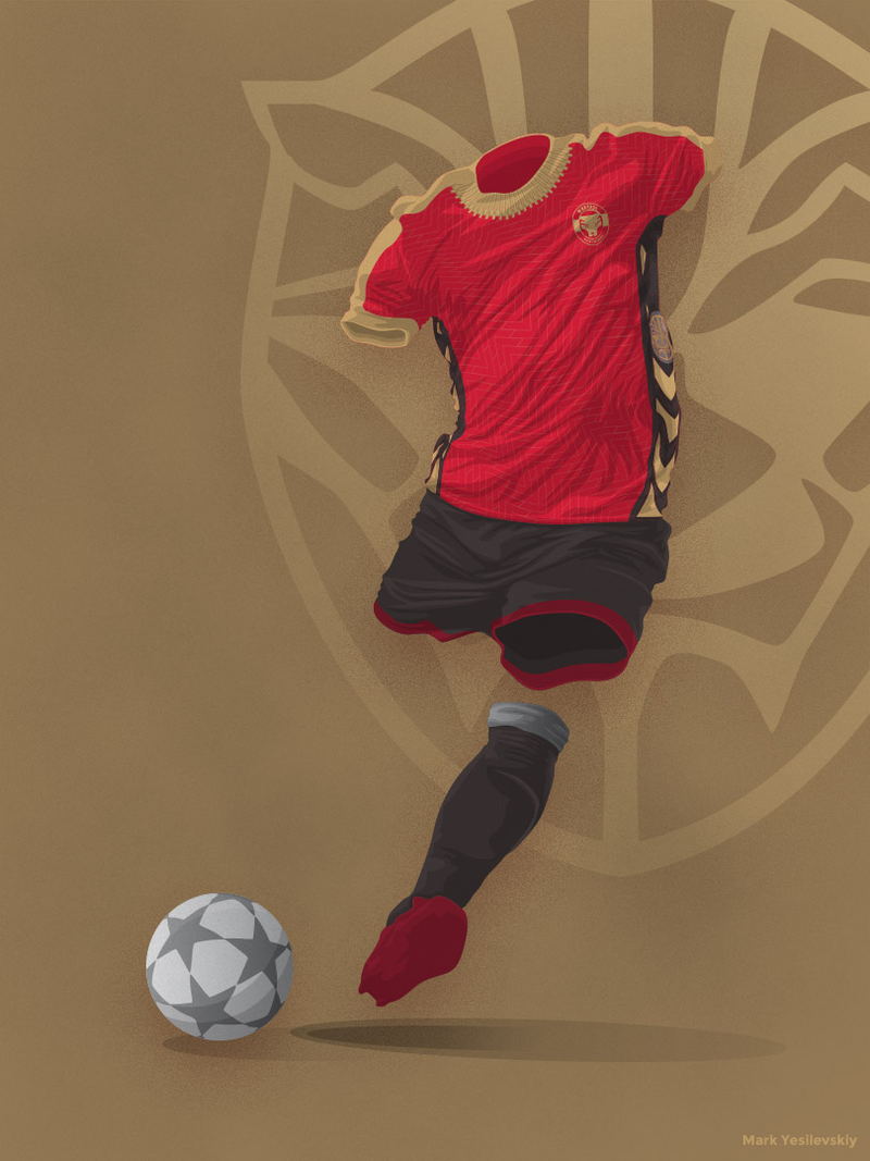 Wakanda’s away outfit, just in time for the World Cup.